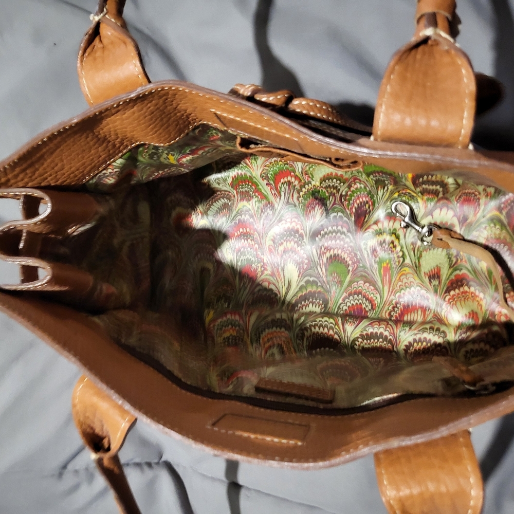 Vintage leather Dooney & Bourke Tote - Picture 6 of 8